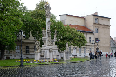 Holy spirit square in Óbuda