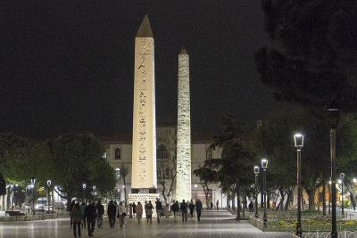 The Obelisk of Theodosius and the Walled obelisk