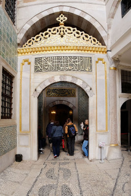 Entrance to the Sultans apartments