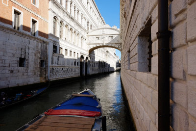 Bridge of Sighs over the Rio de Palazzo