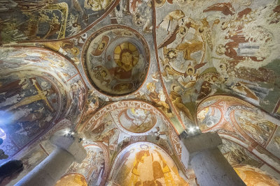 Cave church frescoes