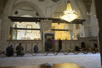 Men at prayer