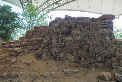 Part of the Citadel wall, 2500-2200 BC