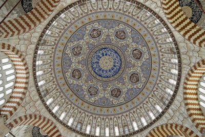 Interior view of the central dome