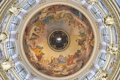 Interior of the great dome