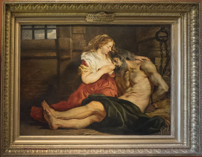 Roman Charity (Cimon and Pero) - Rubens