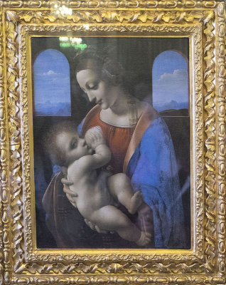 Madonna and child - Leonardo da Vinci 1490-1491