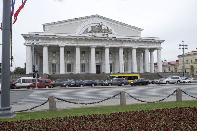 Old Saint Petersburg stock exchange