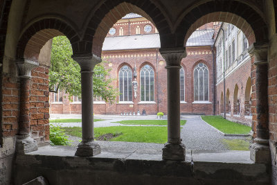 Cathedral courtyard 