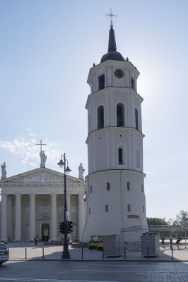 Vilnius Cathedral and clock tower