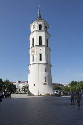 Vilnius Cathedral clock tower