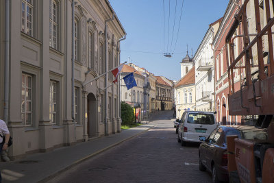 Street with Polish embassy