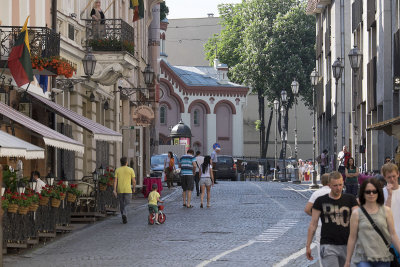 Street towards Saint Parasceve Orthodox Church