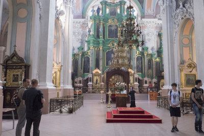 Inside the Orthodox church
