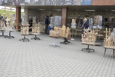 Shop selling crosses to the devoted