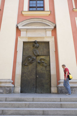 Jesuit church door