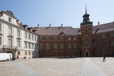 Castle courtyard