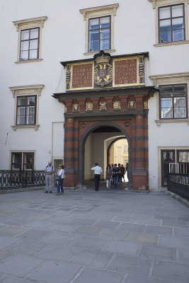 Treasury entrance