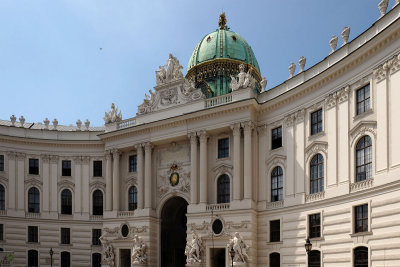 Hofburg from Michaelerplatz