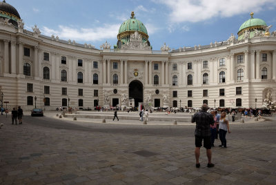 Hofburg from Michaelerplatz