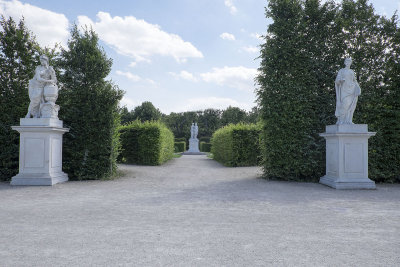 View into the garden