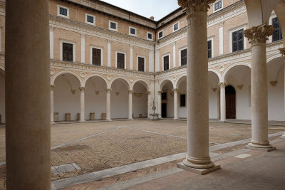 Palazzo Ducale arcaded courtyard