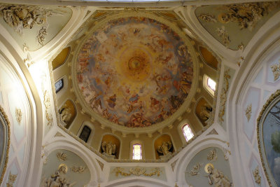 Church dome interior