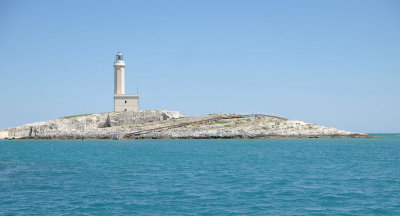 The lighthouse on Santa Eufemia