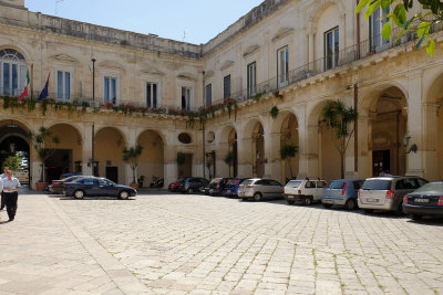 Palazzo dei Celestini courtyard