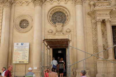 Basilica entrance