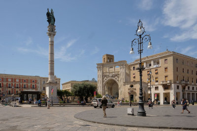 Saint Oronzo and The Sedile Palace