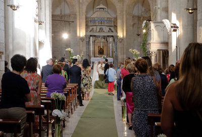 Wedding in the cathedral