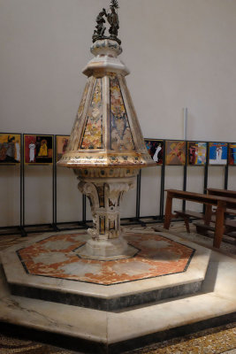 Baptismal font