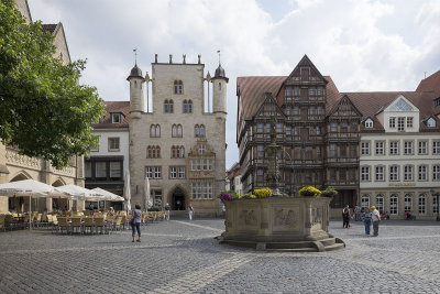 Fountain in the marketplace