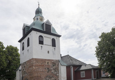 Bell tower and small church