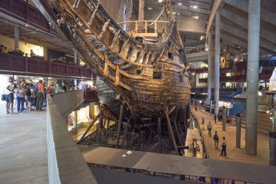 Vasa's port bow