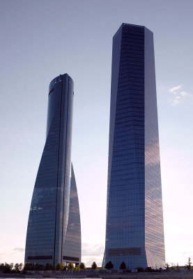 Madrid skyscrapers
