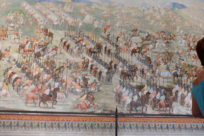 Wall in the Hall of Battles