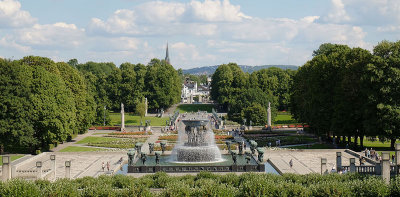 Frogner Park and the Vigeland Installation