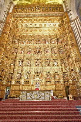 The gilded altar