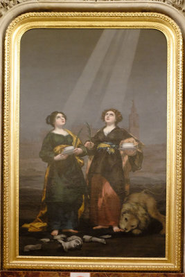 Santa Justa y Santa Rufina - Francisco Camilo in 1644.