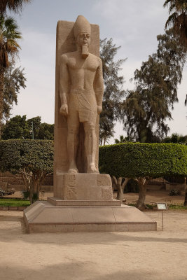 Granite statue of Rameses II from the Middle Kingdom