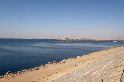Lake Nasser from Aswan High Dam