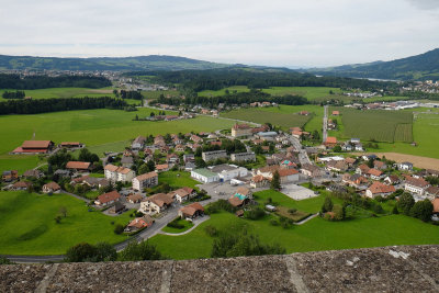 Gruyères from the Château