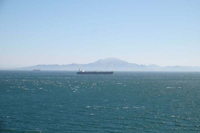 View across the Strait of Gibraltar