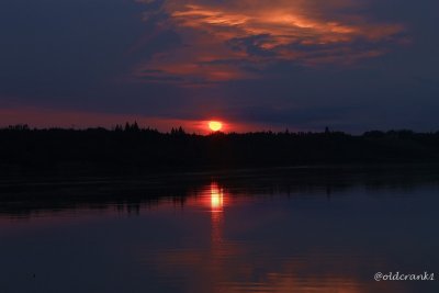 IMG_3057pb sunset over Coal Lake.JPG