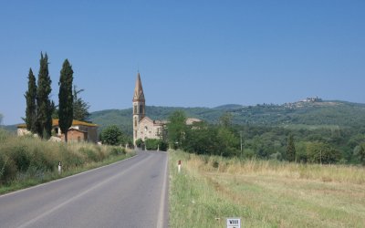 road to Siena