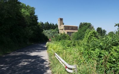 road to San Gimignano