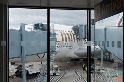 A380 at Manchester Airport