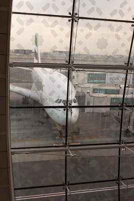 A380 at Dubai Airport